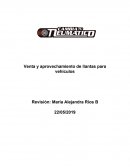 Venta y aprovechamiento de llantas para vehículos