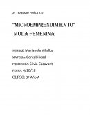 Microemprendimiento. Moda femenina