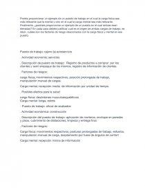 ¿podríais proporcionar un ejemplo de un puesto en el cual ambas sean elevadas?. Página 1