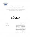 AREA DE CIENCIAS POLÍTICAS Y JURÍDICAS LÓGICA