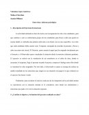 Entrevista e informe psicológico