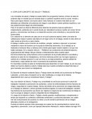 EXPLICAR CONCEPTO DE SALUD Y TRABAJO