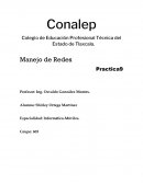 Manejo de Redes. Practica9