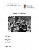 María Montessori, breve biografía