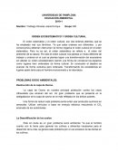 ORDEN ECOSISITEMATICO Y ORDEN CULTURAL