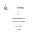 Ejemplo de negocio.Plan de negocios