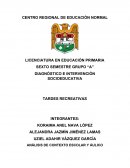 Nombre del proyecto “TARDES RECREATIVAS”