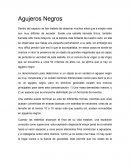 Relatoría agujero negros