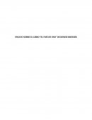 ENSAYO SOBRE EL LIBRO “EL PAÍS DE UNO” DE DENISE DRESSER