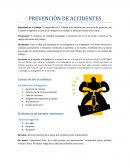 Prevencion de accidentes. Seguridad en el trabajo