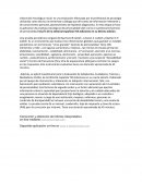 Valoración Psicológica Inicial