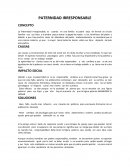 PATERNIDAD IRRESPONSABLE