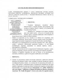 LECTURA DE DISCURSOS HISTORIOGRAFICOS. Página 1
