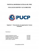 Conociendo a la organización: Cosmo Industrial