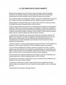 LA CONTAMINACIÓN DEL MEDIO AMBIENTE