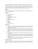 Evaluación de competencia y supervivencia de bacteria G1 vs bacteria G2 en un mismo cultivo