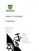 Ateísmo v/s cristianismo Fundamentos
