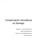 Contaminación Atmosférica en Santiago