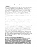 Trastornos Mentales , Síntomas