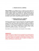 TRABAJO DE MARKETING CAFETERÍA DULCES PALABRAS