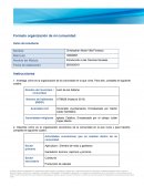 Organizacion de mi comunidad. Introducción a las Ciencias Sociales