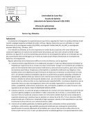 Informe de Laboratorio Química General II: Disoluciones Amortiguadoras