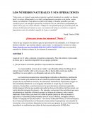 LOS NÚMEROS NATURALES Y SUS OPERACIONES