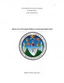 ¿Qué es la psicología política?