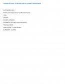 FORMATO PARA LA EXPOSICIÓN DE QUIMICA INORGANICA