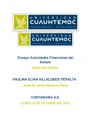 Actividades Financieras del Estado