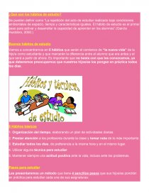 TECNICAS Y HABITOS DE ESTUDIO. Página 7
