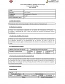 Presentación de un proyecto que pueda ser llevado a cabo en el mercado local