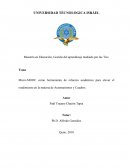 Micro-MOOC como herramienta de refuerzo académico para elevar el rendimiento en la materia de Automatismos y Cuadros