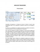 ANÁLISIS FINANCIERO Póliza de Egreso