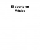 El aborto en México