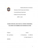REHABILITACIÓN DEL ASFALTADO DE LA TERCERA TRANSVERSAL DEL BARRIO 9 DE DICIEMBRE EN SAN FERNANDO DE APURE