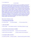 COMPRENSION LECTORA La ninfa Frutillita