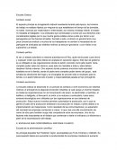 Escuela Clasica. Contexto social. Contexto político