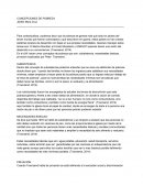 Concepcion de pobreza