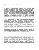 Principales necesidades de la industria