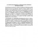 LA PLANIFICACION DENTRO DE LA RENOVACION DEL SISTEMA DE GESTION DE CALIDAD