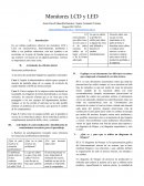 Monitores LCD y LED