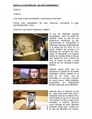 VISITA A LA EXPOSICION ‘‘DA VINCI EXPERIENCE’’