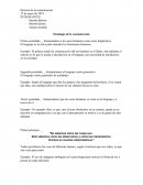 Hisotoria de la comunicación. Ontología de la comunicación