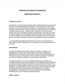 PROPUESTA DE PRODUCTO EN MERCADO “MESABANCO ESCOLAR ”