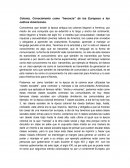 Colonia, Conocimiento como “herencia” de los Europeos a los nativos Americanos