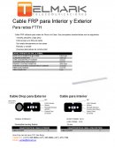 Ficha técnica cable DROP 3M