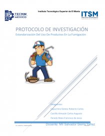 Control de las plagas. Página 1