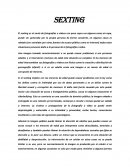 El sexting es el envió de fotografías o videos con poca ropa o en algunos casos sin ropa