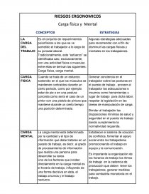 RIESGOS ERGONOMICOS. Página 1